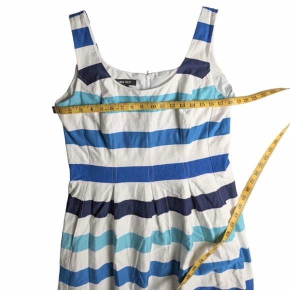 FINAL DAYS $5 Nine West Striped Dress - CLOSET CLOSING - Picture 5 of 7